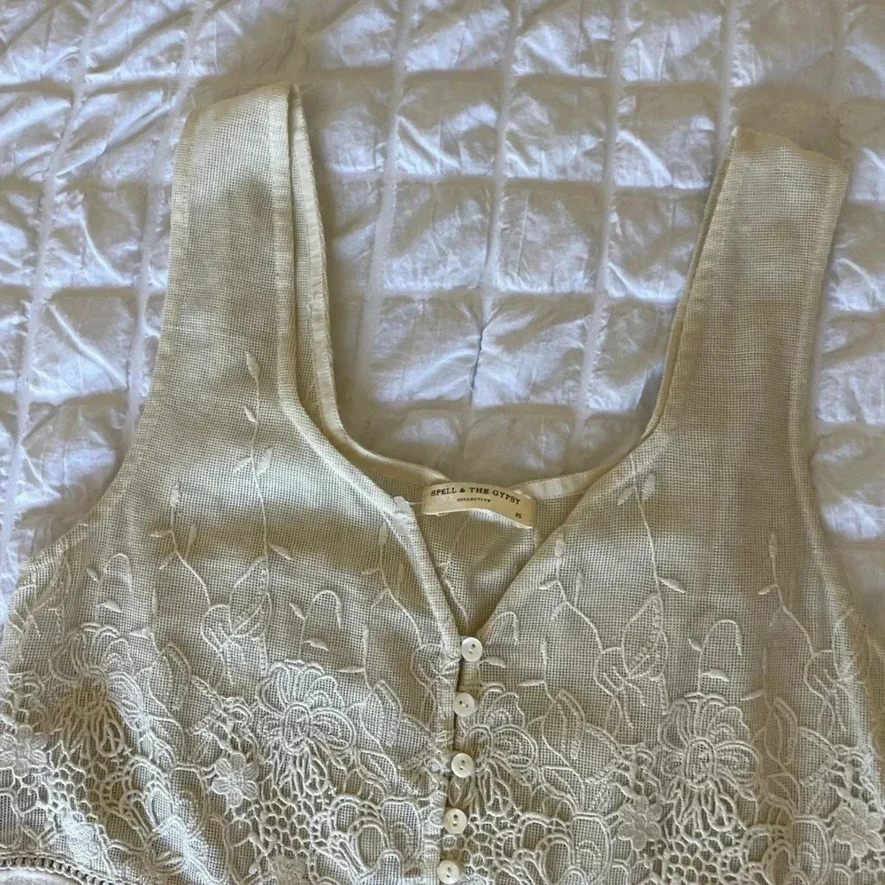 Spell & the Gypsy Collective Bone Scorpio cloth Romper - Picture 8 of 13
